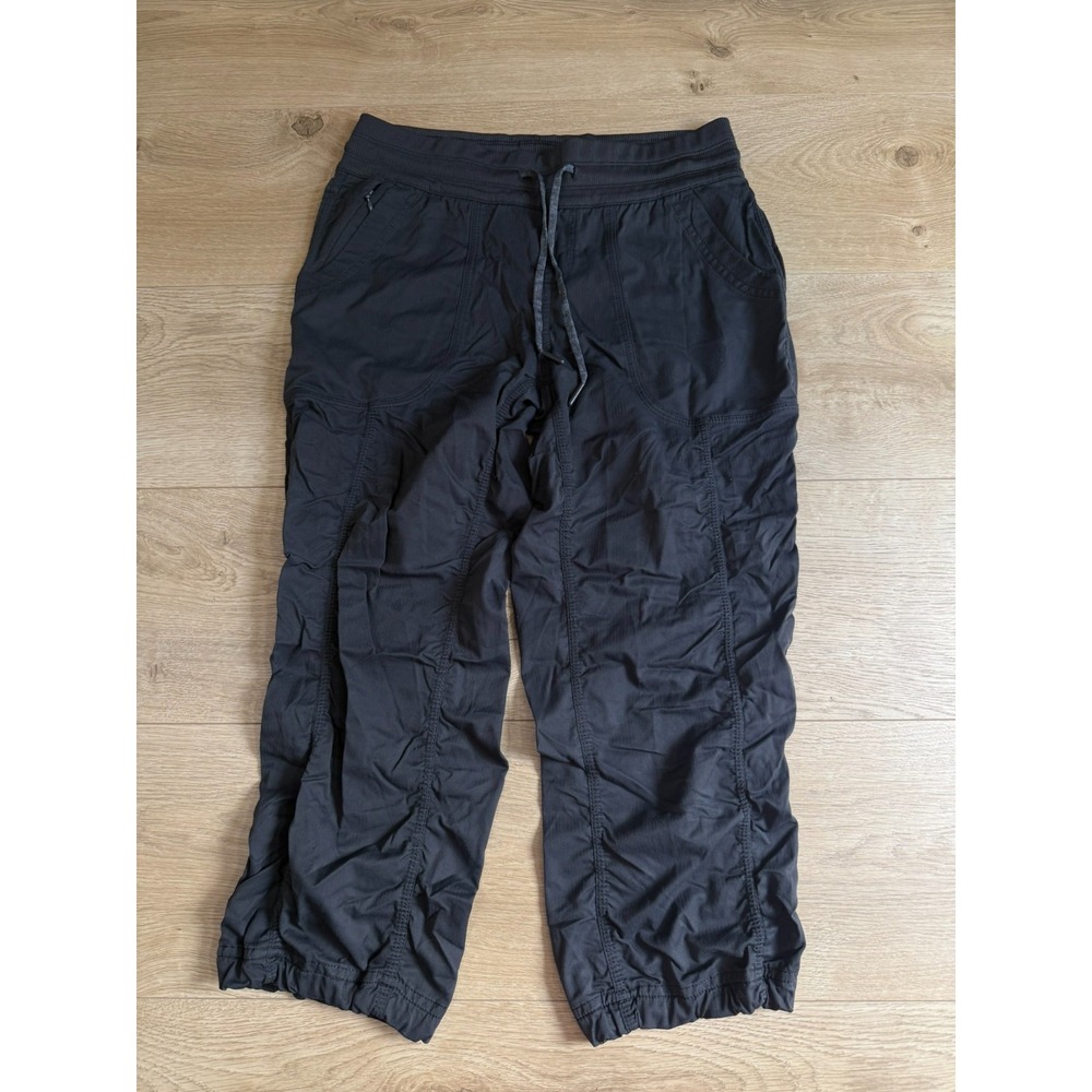 The North Face Pants Womens Small Black Aphrodite 2.0 Capri Joggers Ruched Hike